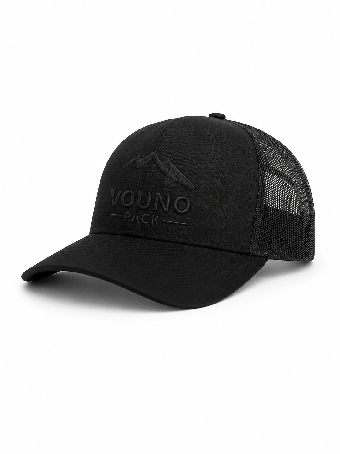 Vouno Logo Five-Panel Trucker Hat