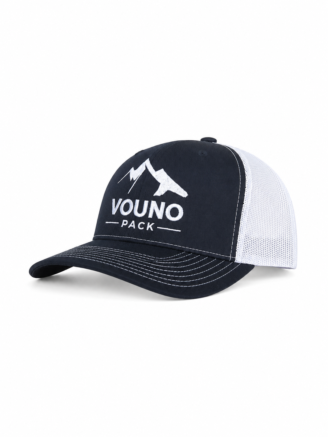 Vouno Logo Five-Panel Trucker Hat