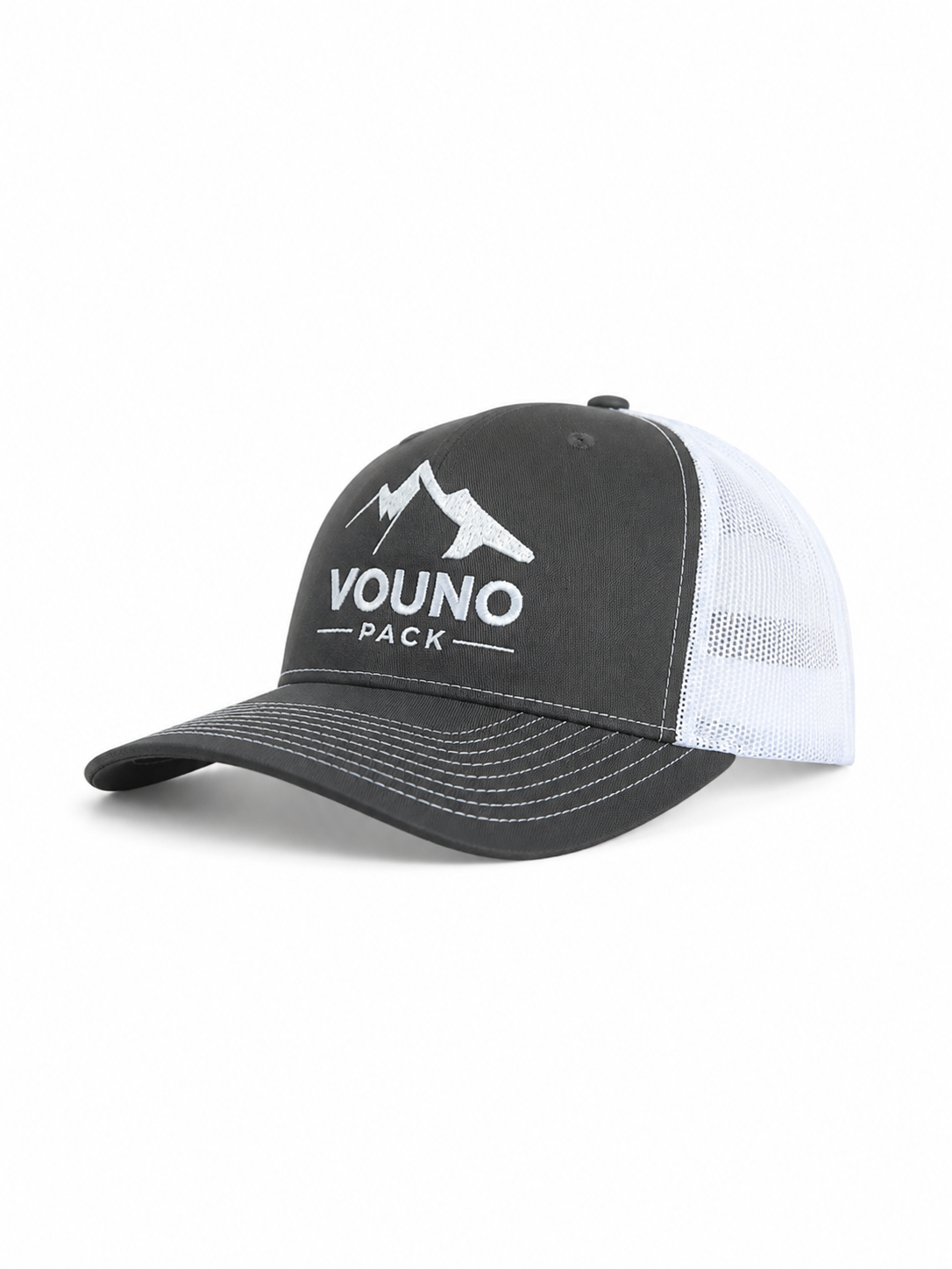 Vouno Logo Five-Panel Trucker Hat